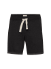 BLEND Sweatshorts in schwarz