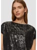 s.Oliver T-Shirt in 99D0_schwarz