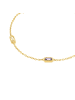 S. Oliver Jewel Armband Silber 925, 14ct gelbvergoldet in Gold