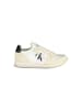 Calvin Klein Weiße Polyurethan-Sneaker