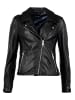 Mustang Lederjacke Indiana in schwarz