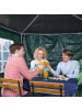 relaxdays 3 x Pavillon-Seitenteile in Grün - 2 x 3 m