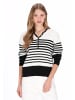 DreiMaster Women Sweater in offwhite black