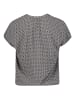 Zero  Blusenshirt mit Print. in Brown/Cream