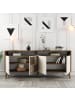 CALICOSY Sideboard MILAN in Ecru - (W) 180  x (H) 78,6  x (L) 35  cm