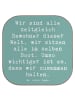 Mr. & Mrs. Panda Glasuntersetzer Spruch Freundlichkeiten verbrei... in Meeresbrise