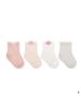 MUNADUNA 4er-Set 'Blümchen' Baby Sommersocken