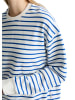 Marc O'Polo DENIM Streifen-Sweatshirt oversize in Medium Blue