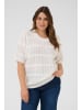 KAFFE curve Strickpullover KCminia Loose fit in Chalk