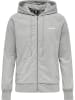 Hummel Hoodie Mit Reißverschluss Hmlisam Zip Hoodie in GREY MELANGE