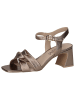 Caprice Sandalette in TAUPE METALLIC