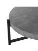 Beliani Couchtisch BONITA in Grau - (W) 70 x (H) 42 x (L) 70 cm