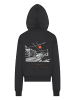 F4NT4STIC Ultra Heavy Hoodie Escape Discover the World Town Train Station in schwarz