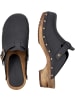 Sanita Comfortwear Clog "Wood-Kristel Open" in Schwarz