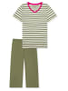Schiesser Pyjama Casual Essentials in linde