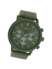Oozoo Analog-Armbanduhr Oozoo Timepieces grün extra groß (ca. 50mm)