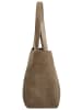 Cluty Shopper echt Leder in taupe