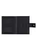 Bugatti Romeo Kreditkartenetui RFID Schutz Leder 7.5 cm schwarz