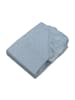 Setex Spannbetttuch Feinbiber Melange in jeansblau
