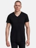 Tazzio T-Shirt "E107" - 7er-Pack - in Schwarz