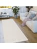 KADIMA DESIGN Teppich Kurzflor Struktur Wohnzimmer in Creme