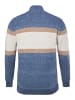 Men Plus Strickjacke in navy blau