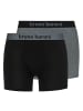 Bruno Banani Boxershort 2er Pack in Grau