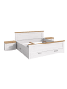 ebuy24 Schlafzimmer-Set Verona (3-teilig) Lärche 301 x 209 cm