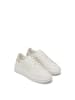 Marc O'Polo Sneaker in white cotton/sand