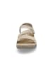 rieker Trekking Sandale in Beige