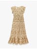 KOTON KLEIDER in Beige Gemustert