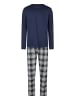 Phil & Co. Berlin  Pyjama Weekend Collection in navy/kariert
