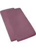 Erwin Müller Single-Jersey Kinder-Spannbettlaken im 2er-Pack Murnau in aubergine
