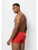 SNOCKS Boxershorts aus Bio-Baumwolle Hibiscus 3 Stück