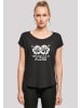 F4NT4STIC Long Cut T-Shirt You had me at Aloha in schwarz