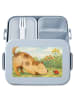 Mr. & Mrs. Panda Lunchbox Hund Marienkäfer Design ohne Spruch in Blau Pastell