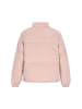 Swirly Women Jacket in Beige Pink
