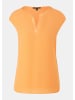 comma T-Shirt kurzarm in Orange