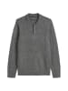 Marc O'Polo Pullover im Polo-Stil in graphite grey melange