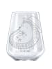Mr. & Mrs. Panda Glas Rotwein Igel Beten ohne Spruch in Transparent