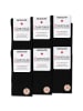 Occulto 6er Pack Herren Diabetiker Socken ohne Naht Oliver in Schwarz