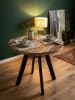 KADIMA DESIGN Esszimmertisch 80x80x75 cm Massivholz Esstisch Modern,