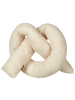 Beliani 2er-Set Dekokissen GLADIOLUS in Beige