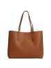 Guess Meridian II Girlfriend - Schultertasche 37 cm (black) in cognac