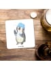 Mr. & Mrs. Panda Bierfilz Pinguin Duschen ohne Spruch in Weiß