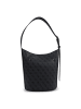 Guess Meridian Schultertasche 24 cm in coal logo