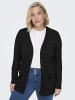 ONLY Carmakoma Strickjacke mit Taschen Plus Size Übergrößen Cardigan CARESLY in Schwarz