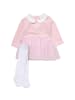 Rock a Bye Baby Boutique Babysets Herz in rosa/pink