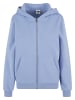 Urban Classics Urban Classics Ladies Fluffy Zip Cardigan in powderblue