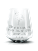 Mr. & Mrs. Panda Whiskyglas Flamingo Classic mit Spruch in Transparent